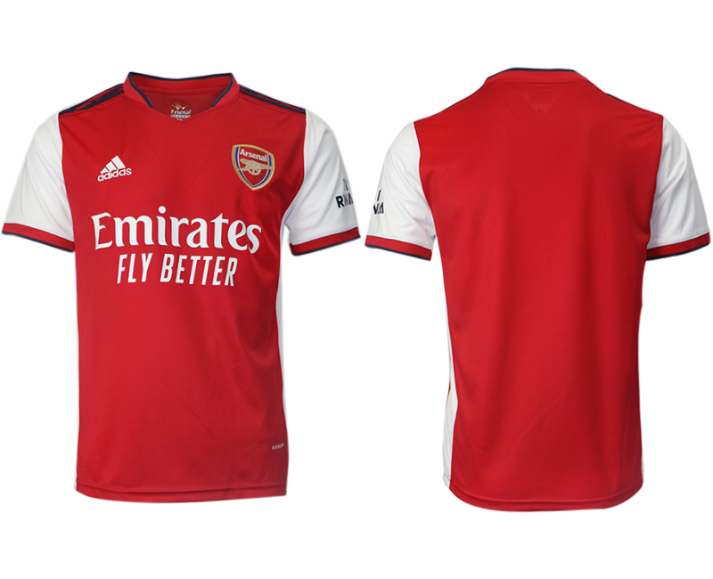 Cheap Men 2021-2022 Club Arsenal home aaa version red blank Soccer Jersey